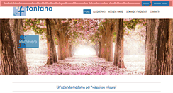 Desktop Screenshot of fontanaviaggi.com